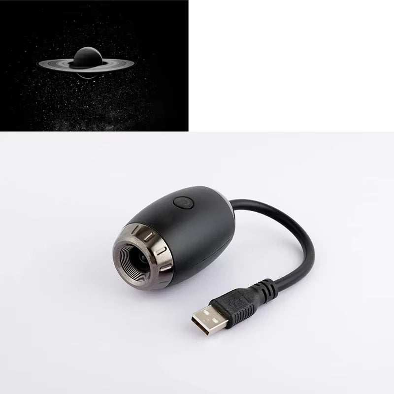 Romantic LED Starry Sky Night Light USB Powered Galaxy Projector Lamp
