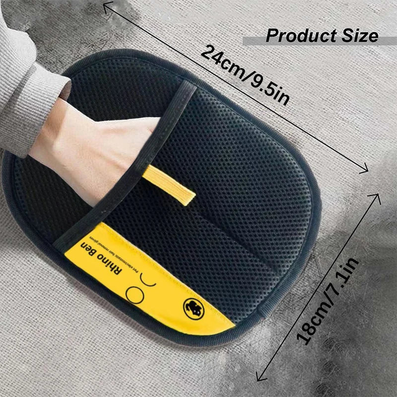 2025 New Pet Hair Removal Glove For Cats & Dogs Pet Hair Remover Electrostatic Gloves,